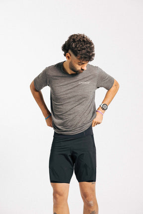 Performance Merino Tee | Slate Grey