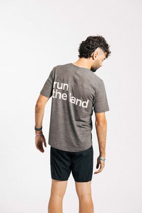 Performance Merino Tee | Slate Grey