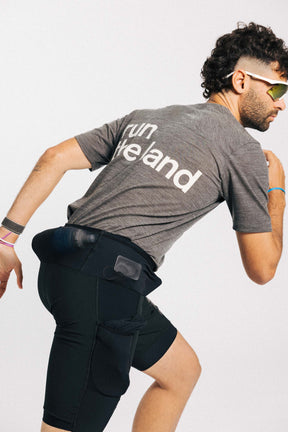 Performance Merino Tee | Slate Grey