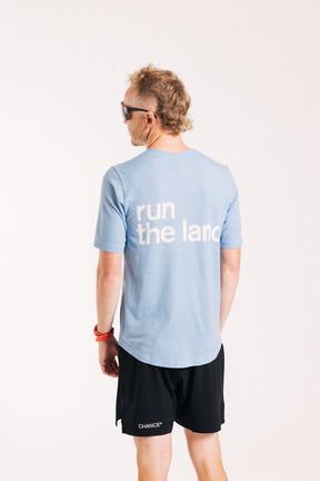 Performance Merino Tee | Bluebird