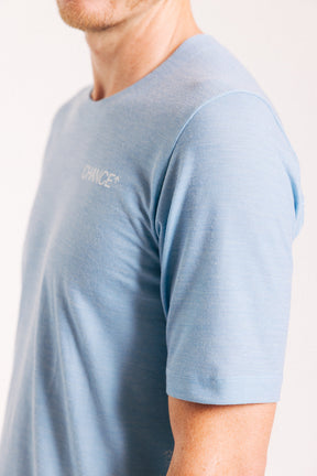 Performance Merino Tee | Bluebird