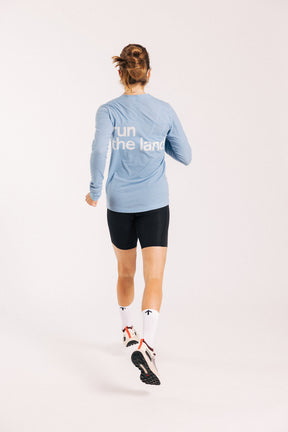 Performance Merino LS Shirt | Bluebird