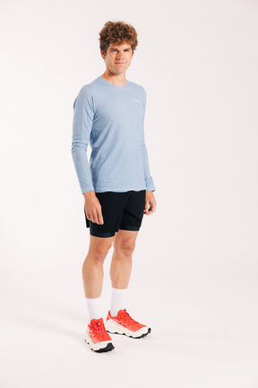 Performance Merino LS Shirt | Bluebird