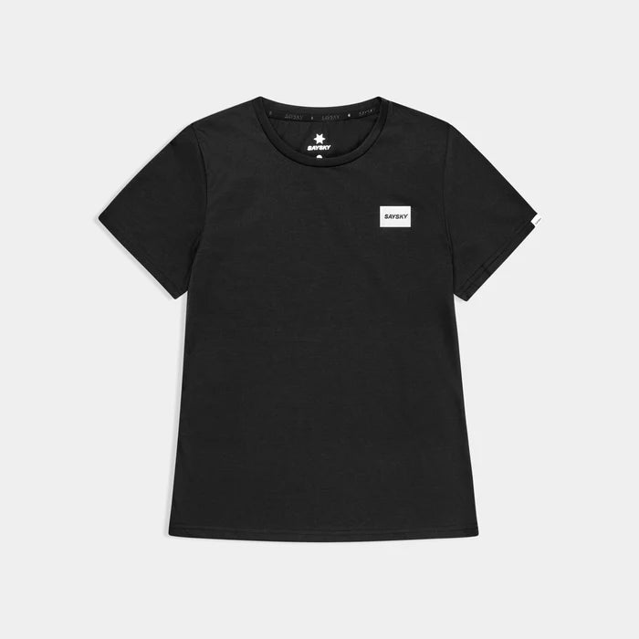W Clean Motion T-shirt | Black