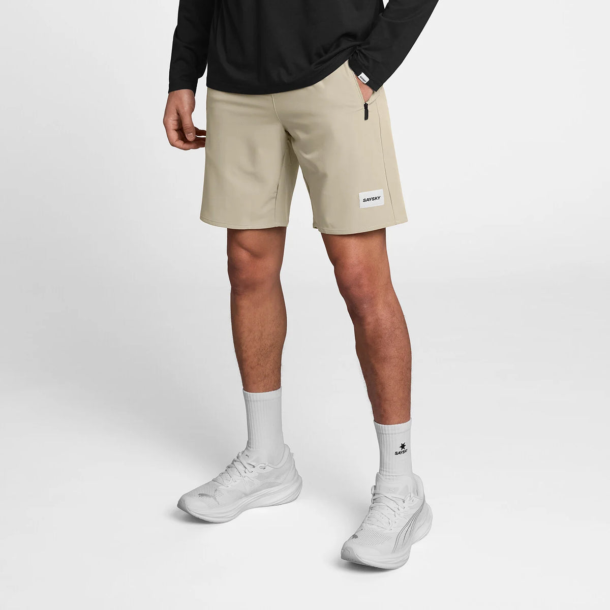 M Motion Shorts 8'' | Beige