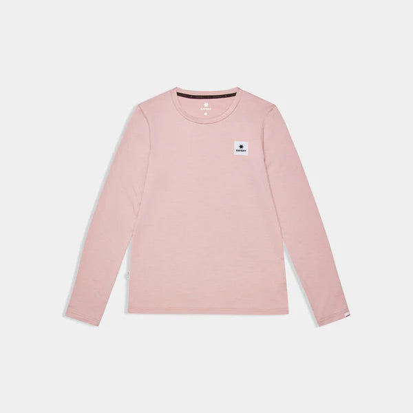 W Clean Pace Long Sleeve | Pink