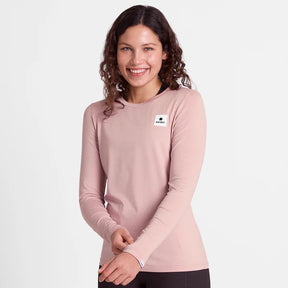 W Clean Pace Long Sleeve | Pink