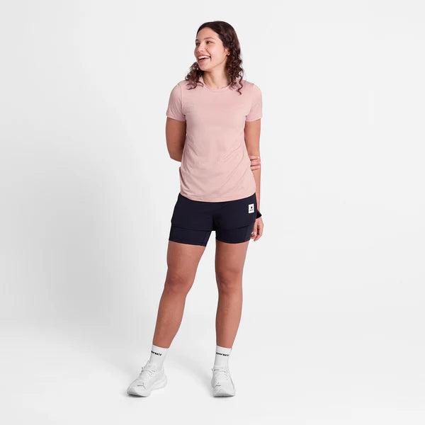 W Clean Pace T-shirt | Pink