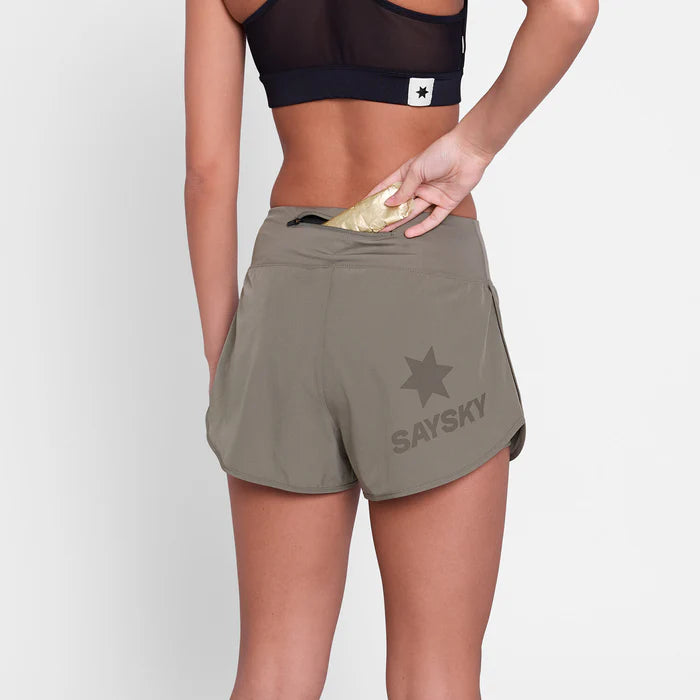 W Pace Shorts 3" | Taupe