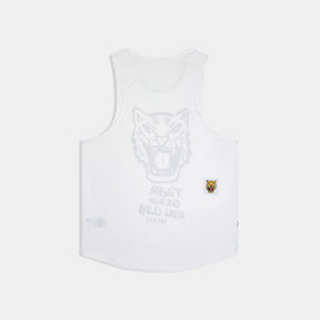 M Tiger Combat Pro Singlet | White