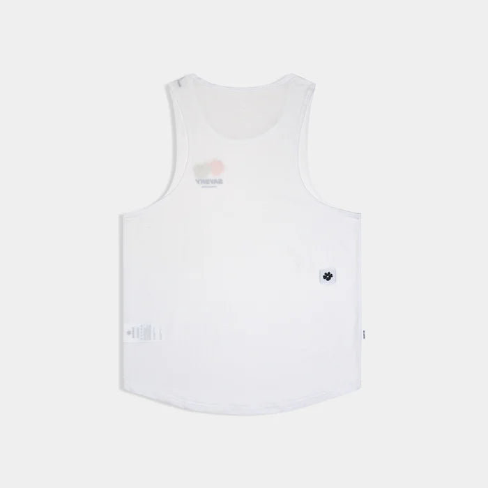 M Combat Singlet | White Flower
