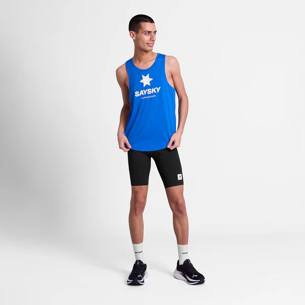 M Logo Combat Pro Singlet | Blue 2017
