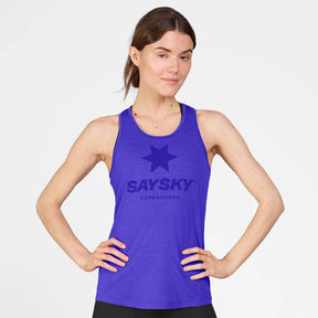 W Logo Combat Pro Singlet | Purple