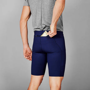 M Combat+ Short Tights 9" | Blue