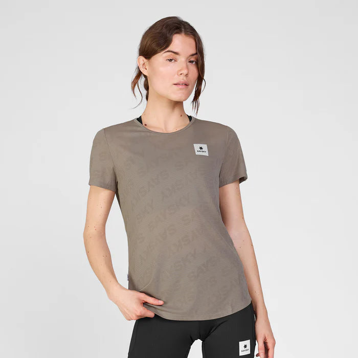 W Reactive Flow T-Shirt | Brown