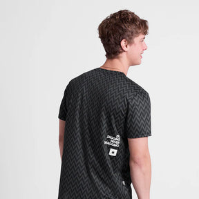 M Zig Zag Combat T-Shirt | Black