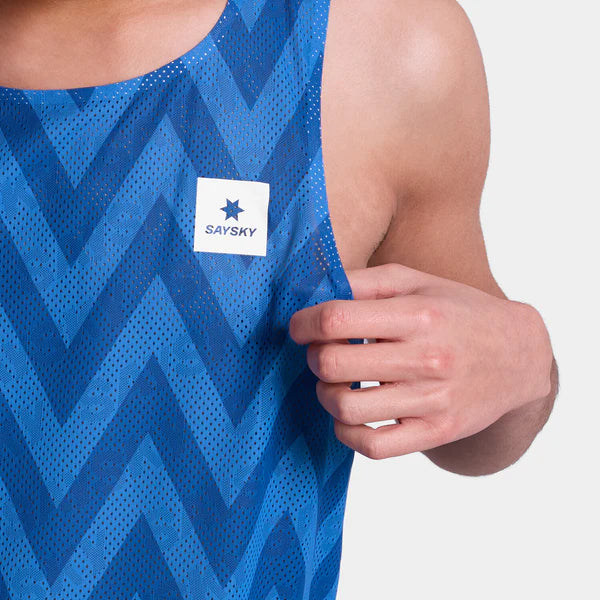 M Reactive Air Flow Singlet | Blue