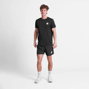 M Zig Zag Pace Shorts 5'' | Black