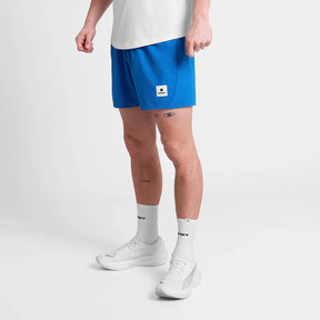 M Zig Zag Pace Shorts 5'' | Blue