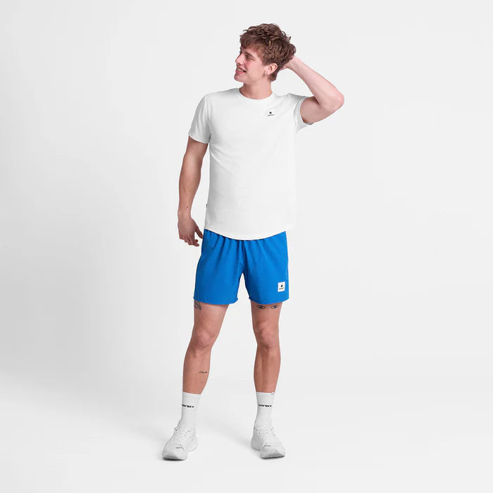 M Zig Zag Pace Shorts 5'' | Blue