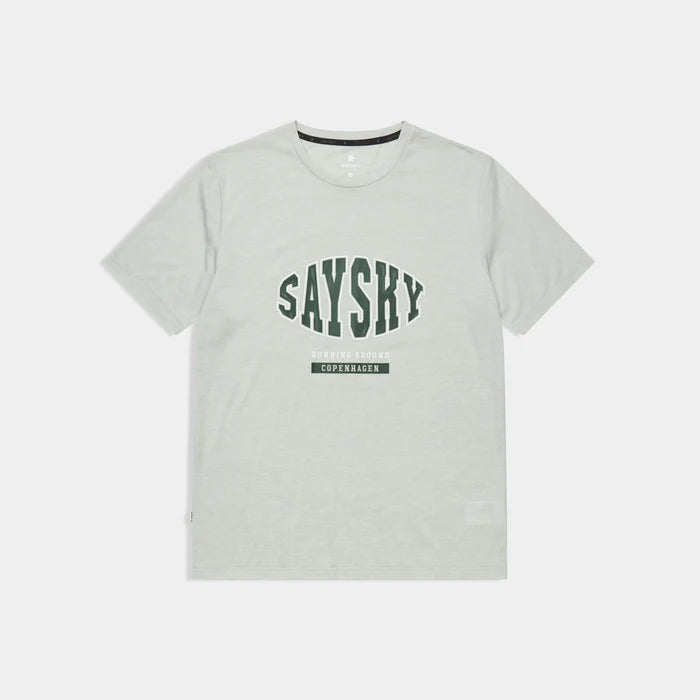M Statement Motion T-Shirt | Grey Melange