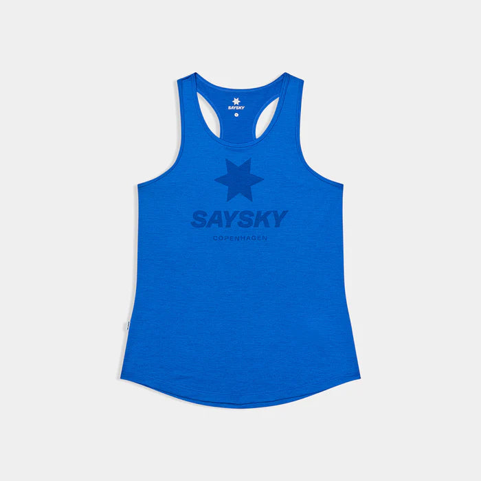 W Logo Combat Pro Singlet | Blue