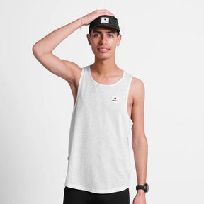 M Combat Singlet | White Universe