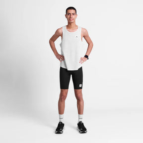 M Combat Singlet | White Universe