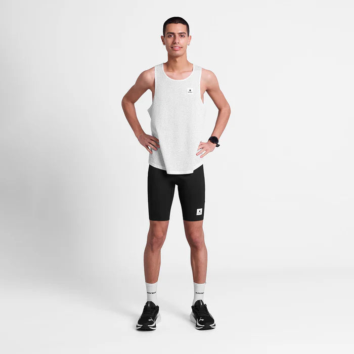 M Combat Singlet | White Universe