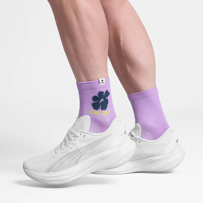 Combat Quarter Socks | Purple