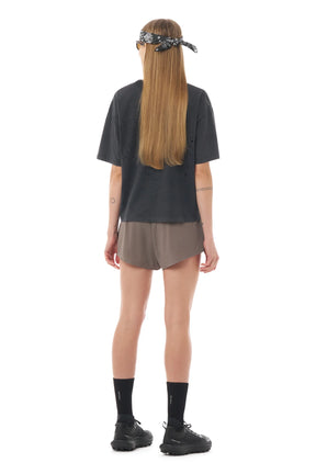 W MothTech T-Shirt | Aged Black 00A15