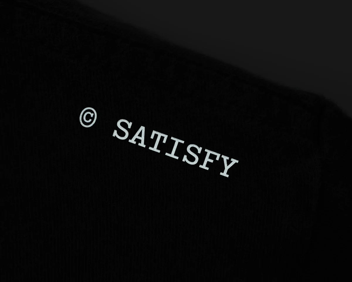 W MothTech T-Shirt | Aged Black 00A15