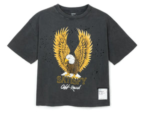 W MothTech T-Shirt | Aged Black 00A19