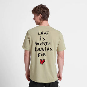 M Statement Motion T-Shirt | Beige