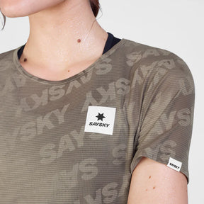 W Reactive Flow T-Shirt | Brown