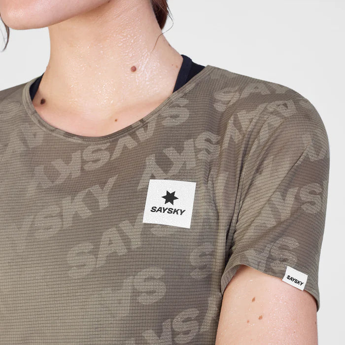 W Reactive Flow T-Shirt | Brown
