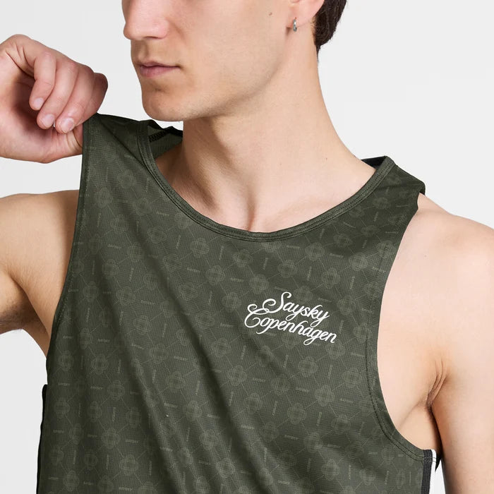 M Couture Combat Singlet | Green