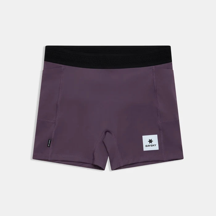 W Flow+ Race Short Tights 4" | Purple
