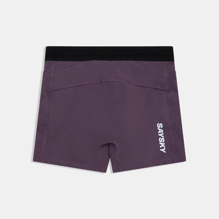 W Flow+ Race Short Tights 4" | Purple