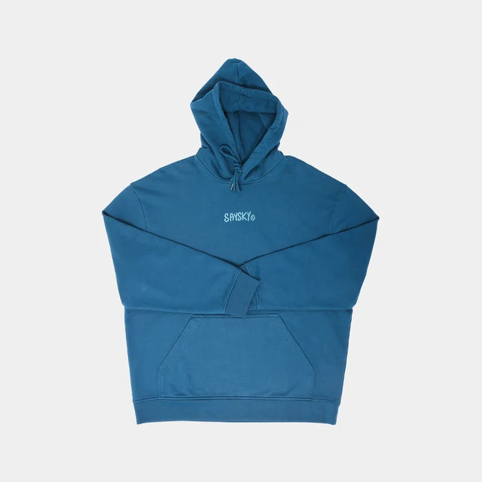 Statement Oversized Hoodie | Blue