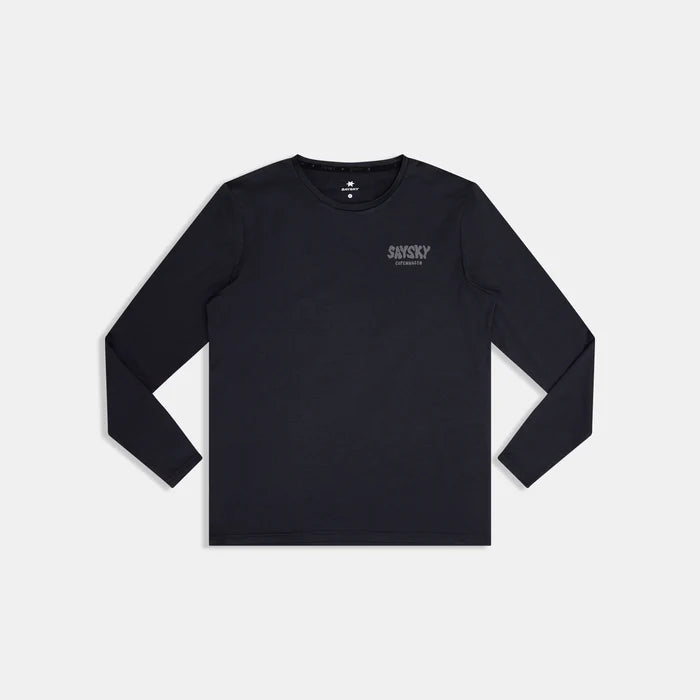 M Reflective Logo Pace Long Sleeve | Black