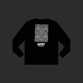 M Reflective Logo Pace Long Sleeve | Black