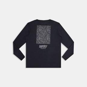 M Reflective Logo Pace Long Sleeve | Black