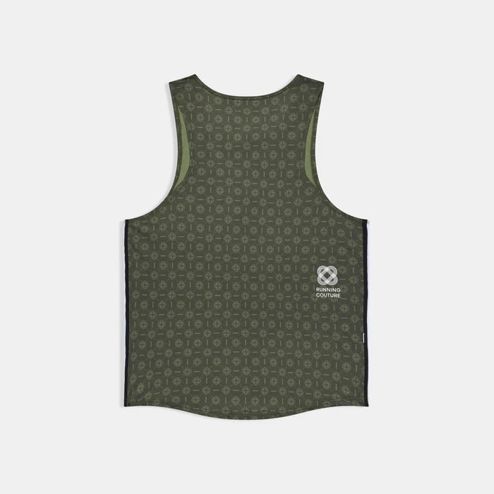 M Couture Combat Singlet | Green