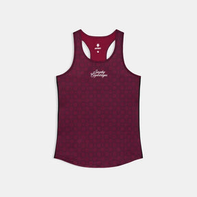 W Couture Combat Singlet | Burgundy