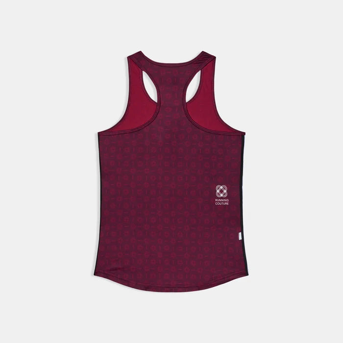 W Couture Combat Singlet | Burgundy
