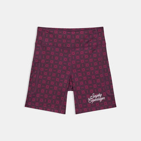 W Couture Combat+ Short Tights 7" | Burgundy