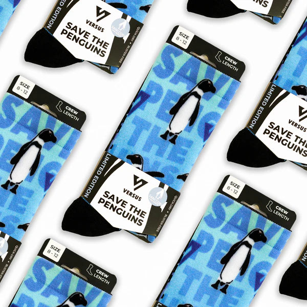 Active Crew Socks | Save the Penguins