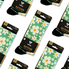 Active Crew Socks | Wild Bloom