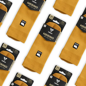 Merino Winter Socks | Honey Blaze